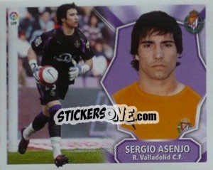 Sticker Sergio Asenjo - Liga Spagnola 2008-2009 - Colecciones ESTE