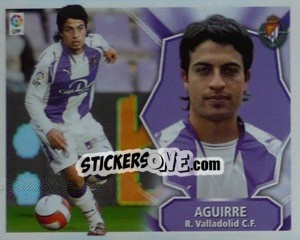 Cromo Aguirre - Liga Spagnola 2008-2009 - Colecciones ESTE