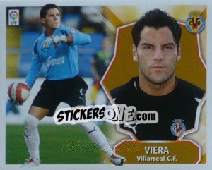 Sticker Viera - Liga Spagnola 2008-2009 - Colecciones ESTE
