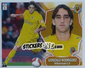 Sticker Gonzalo Rodriguez - Liga Spagnola 2008-2009 n. 477 - Colecciones ESTE