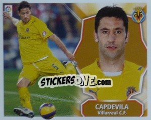 Sticker Joan Capdevila - Liga Spagnola 2008-2009 - Colecciones ESTE