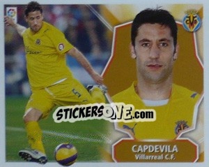 Cromo Joan Capdevila - Liga Spagnola 2008-2009 - Colecciones ESTE