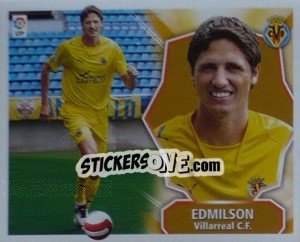 Sticker Edmilson - Liga Spagnola 2008-2009 n. 484 - Colecciones ESTE