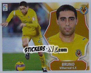 Sticker Bruno Soriano - Liga Spagnola 2008-2009 n. 486 - Colecciones ESTE