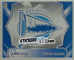 Sticker Alaves (Escudo) - Liga Spagnola 2008-2009 - Colecciones ESTE