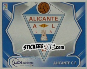 Sticker Alicante (Escudo) - Liga Spagnola 2008-2009 - Colecciones ESTE