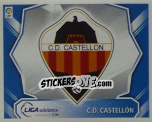 Sticker Castellon (Escudo) - Liga Spagnola 2008-2009 n. 497 - Colecciones ESTE