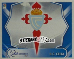 Sticker Celta (Escudo) - Liga Spagnola 2008-2009 n. 498 - Colecciones ESTE