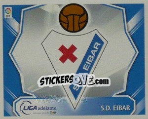 Sticker Eibar (Escudo) - Liga Spagnola 2008-2009 n. 500 - Colecciones ESTE