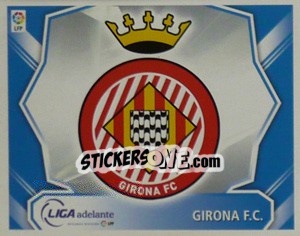 Cromo Girona (Escudo) - Liga Spagnola 2008-2009 - Colecciones ESTE