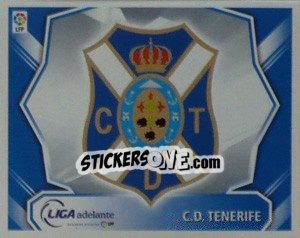 Sticker Tenerife (Escudo) - Liga Spagnola 2008-2009 n. 513 - Colecciones ESTE
