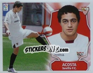 Sticker ACOSTA (Sevilla) - Liga Spagnola 2008-2009 n. 518 - Colecciones ESTE