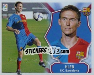 Sticker ALEXANDER HLEB (Barcelona) - Liga Spagnola 2008-2009 n. 526 - Colecciones ESTE