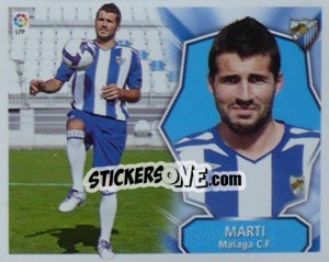 Sticker MARTI (Malaga) - Liga Spagnola 2008-2009 - Colecciones ESTE