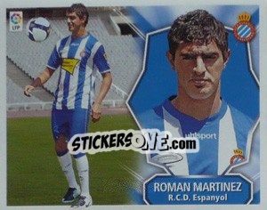 Sticker ROMAN MARTINEZ (Espanyol) - Liga Spagnola 2008-2009 n. 529 - Colecciones ESTE