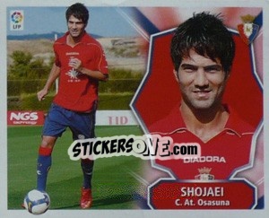 Cromo SHOJAEI (Osasuna) - Liga Spagnola 2008-2009 - Colecciones ESTE