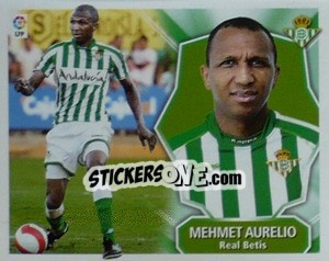 Sticker MEHMET AURELIO (Betis) - Liga Spagnola 2008-2009 n. 536 - Colecciones ESTE