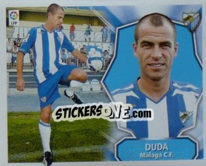 Cromo DUDA (Malaga) - Liga Spagnola 2008-2009 - Colecciones ESTE