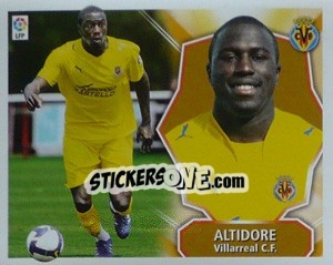 Sticker JOZY ALTIDORE (Villarreal) - Liga Spagnola 2008-2009 n. 541 - Colecciones ESTE
