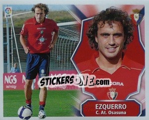 Cromo EZQUERRO (Osasuna) - Liga Spagnola 2008-2009 - Colecciones ESTE