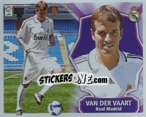 Sticker RAFAEL VAN DER VAART (R. Madrid) - Liga Spagnola 2008-2009 n. 544 - Colecciones ESTE