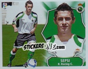 Sticker SEPSI (Racing) - Liga Spagnola 2008-2009 - Colecciones ESTE