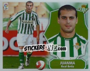 Sticker JUANMA (Betis) - Liga Spagnola 2008-2009 n. 554 - Colecciones ESTE