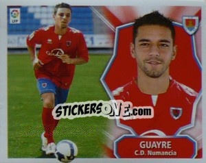 Cromo GUAYRE (Numancia) - Liga Spagnola 2008-2009 n. 555 - Colecciones ESTE