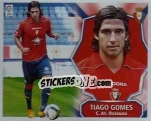Sticker TIAGO GOMES (Osasuna) - Liga Spagnola 2008-2009 n. 556 - Colecciones ESTE