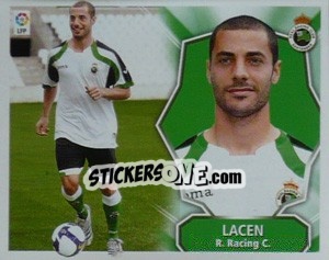 Sticker LACEN (Racing) - Liga Spagnola 2008-2009 n. 557 - Colecciones ESTE