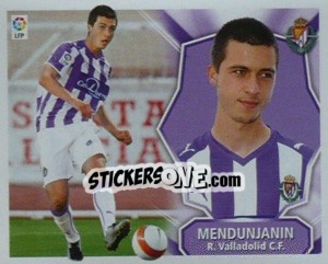 Sticker MEDUNJANIN (R. Valladolid) - Liga Spagnola 2008-2009 n. 558 - Colecciones ESTE
