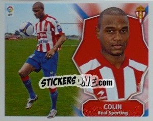 Sticker COLIN (Sporting) - Liga Spagnola 2008-2009 - Colecciones ESTE