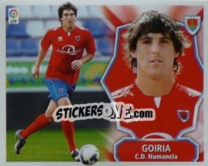 Cromo GOIRIA (Numancia) - Liga Spagnola 2008-2009 - Colecciones ESTE
