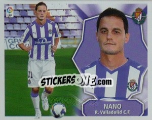 Cromo NANO (R. Valladolid) - Liga Spagnola 2008-2009 - Colecciones ESTE