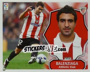 Sticker Balenziaga (Ath.Bilbao) - Liga Spagnola 2008-2009 - Colecciones ESTE