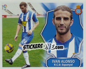Sticker Ivan Alonso (Espanyol) - Liga Spagnola 2008-2009 n. MI-6 - Colecciones ESTE
