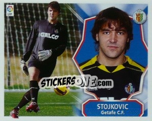 Sticker Vladimir Stojkovic (Deportivo)