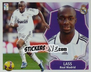 Sticker Lassana Diarra (Real Madrid) - Liga Spagnola 2008-2009 n. MI-8 - Colecciones ESTE