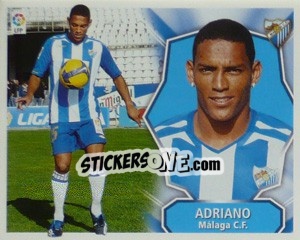 Sticker Adriano (Malaga) - Liga Spagnola 2008-2009 n. MI-13 - Colecciones ESTE