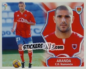 Sticker Aranda (Numancia) - Liga Spagnola 2008-2009 - Colecciones ESTE