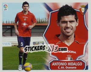 Sticker Antonio Hidalgo (Osasuna) - Liga Spagnola 2008-2009 - Colecciones ESTE