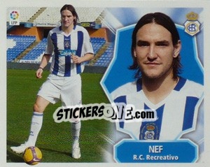 Cromo Nef (Recreativo) - Liga Spagnola 2008-2009 - Colecciones ESTE