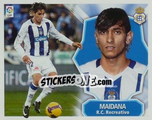 Figurina Maidana (Recreativo) - Liga Spagnola 2008-2009 - Colecciones ESTE