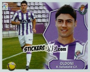 Sticker Oldoni (Valladolid) - Liga Spagnola 2008-2009 n. MI-30 - Colecciones ESTE