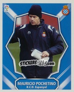 Sticker Mauricio Pochettino (Espanyol) - Liga Spagnola 2008-2009 - Colecciones ESTE