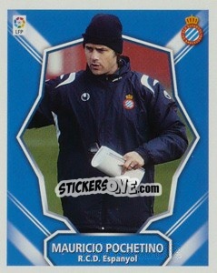 Sticker Mauricio Pochettino (Espanyol) - Liga Spagnola 2008-2009 n. MI-33 - Colecciones ESTE