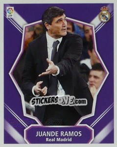 Sticker Juande Ramos (Real Madrid) - Liga Spagnola 2008-2009 n. MI-34 - Colecciones ESTE