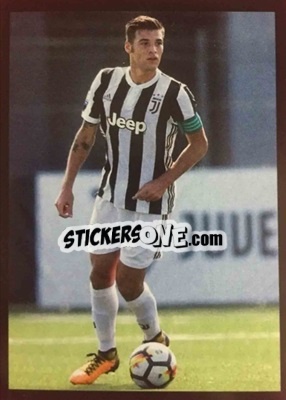 Sticker Alessandro Vogliacco - Juventus 2017-2018 n. 198 - Euro Publishing