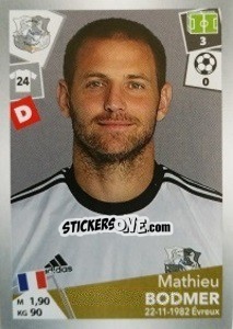 Sticker Mathieu Bodmer - FOOT 2017-2018 n. 3 - Panini