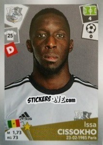 Sticker Issa Cissokho - FOOT 2017-2018 n. 4 - Panini